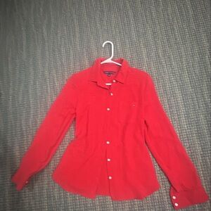 Tommy Hilfiger Vibrant Red Shirt